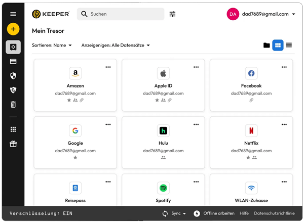 Password Manager Keeper