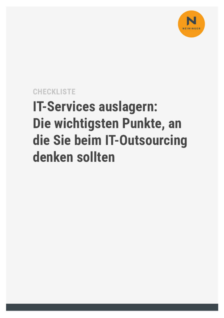 IT-Outsourcing Checkliste